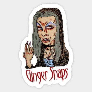 GINGERSNAPS Sticker